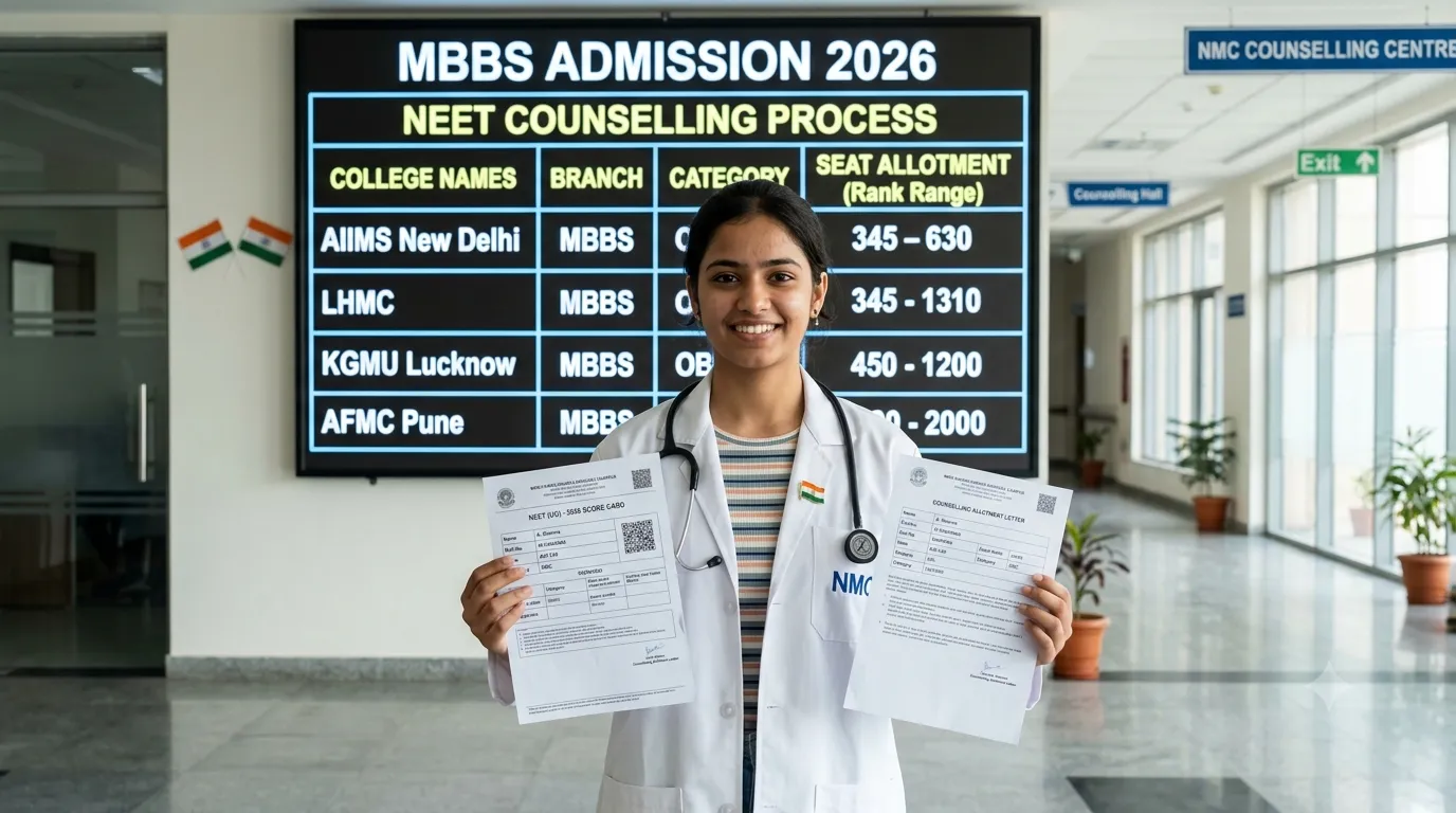 How to Get MBBS Admission in India After NEET: A Complete Guide for 2026 Aspirants