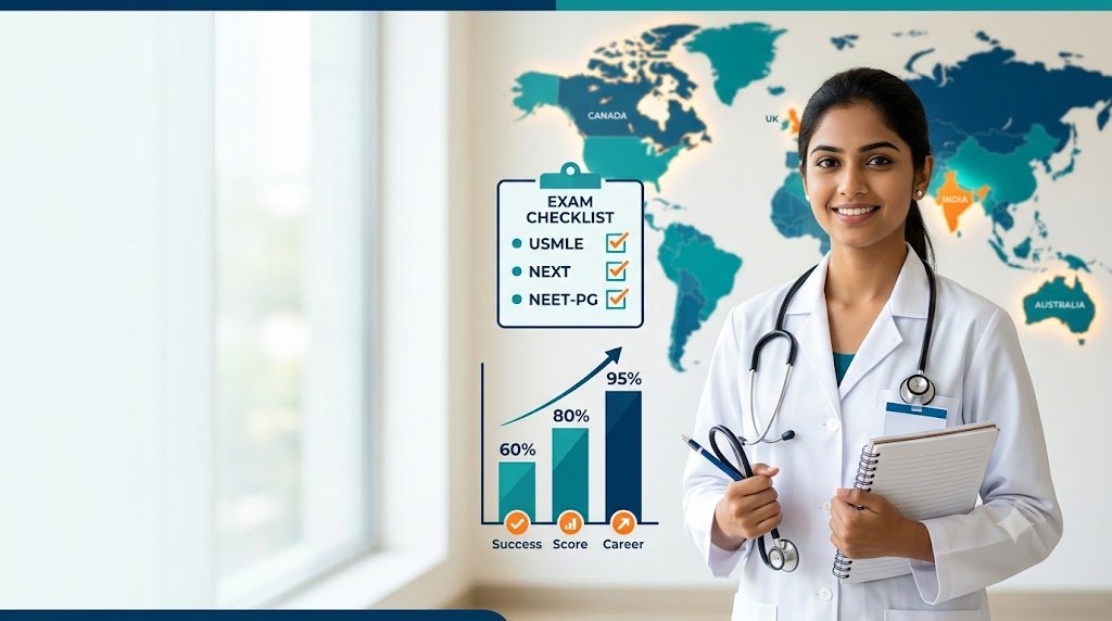 FMGE & NExT Guide for MBBS Abroad Students (2026): Exam Pattern, Pass Rates & Preparation Plan