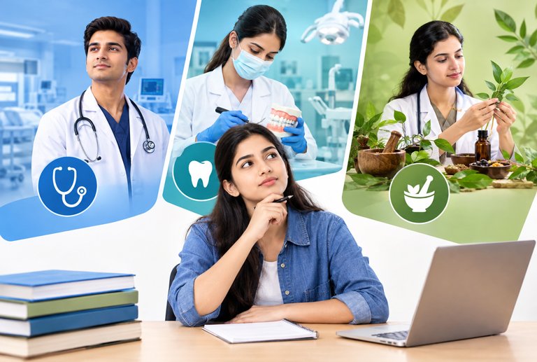 MBBS vs BDS vs BAMS in 2026: Which One Should You Actually Choose?